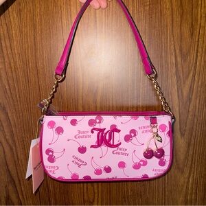 Juicy Couture Pink Cherry Shoulder Bag